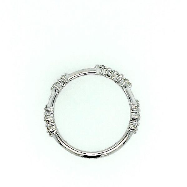 White Gold with Love Code Band Image 3 Saxons Fine Jewelers Bend, OR