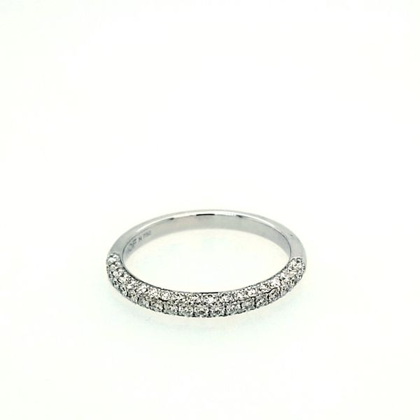 White Gold and Diamond Band 'Euphoria Pave' Saxons Fine Jewelers Bend, OR