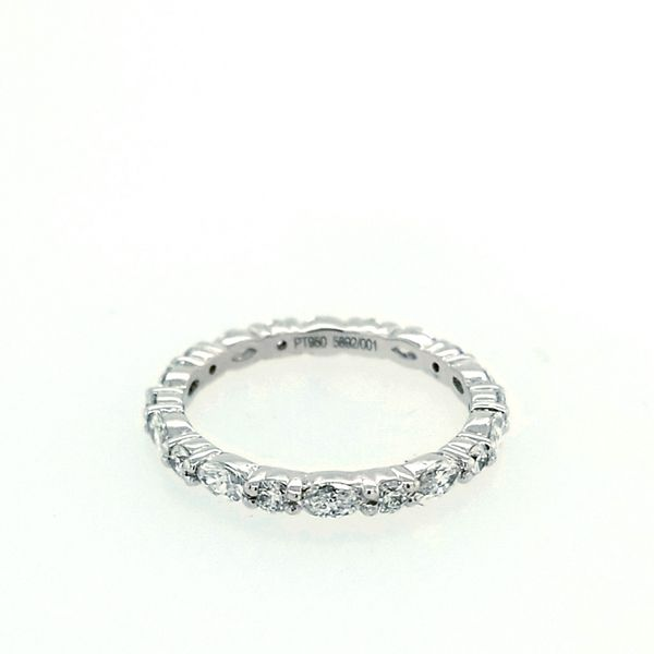 J.B. Star. Plat Diamond and Marquise Round Eternity Band Saxons Fine Jewelers Bend, OR