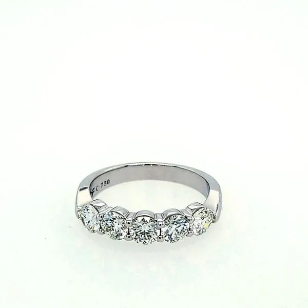 Hearts on Fire. 18 Karat White Gold Diamond Band Saxons Fine Jewelers Bend, OR