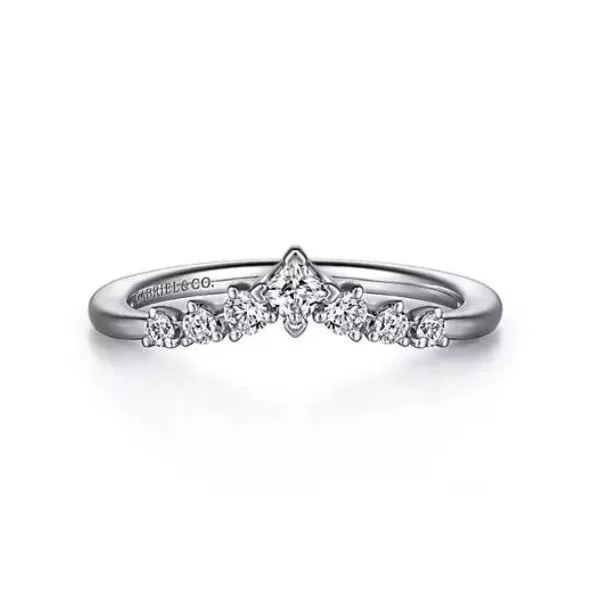 Curved Diamond Anniversary Band Saxons Fine Jewelers Bend, OR