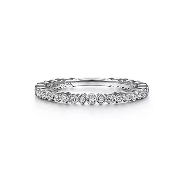 Gabriel and Co. Scalloped Diamond Band Saxons Fine Jewelers Bend, OR