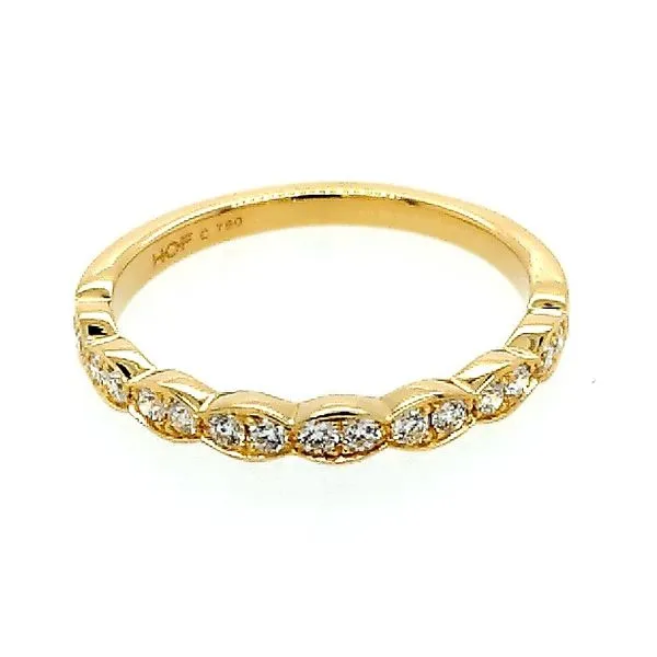 Hearts on Fire. 18 Karat Yellow Gold Diamond Band 'Lorelei Floral' similar item image