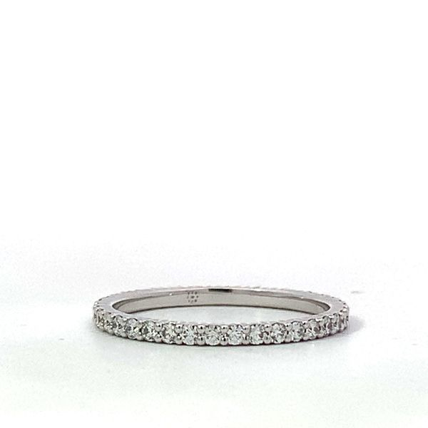 Hearts on Fire. 18 Karat White Gold Signature Eternity Diamond Band Saxons Fine Jewelers Bend, OR