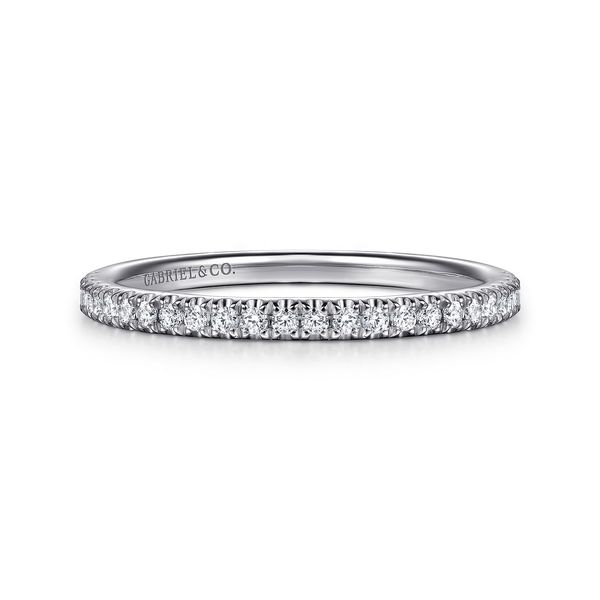 14K White Gold Diamond Classic Eternity Band Saxons Fine Jewelers Bend, OR