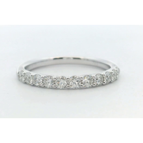 Hearts on Fire 18 Karat White Gold and Signature 11 Diamond Band Saxons Fine Jewelers Bend, OR