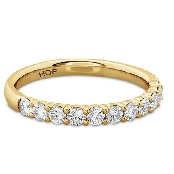Hearts On Fire 18K Yellow Gold Diamond Signature 11 Stone Band Image 2 Saxons Fine Jewelers Bend, OR