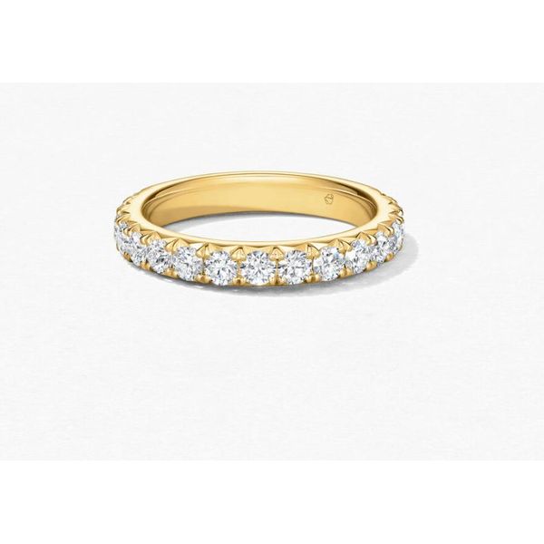 Hearts on Fire 18KY Diamond Vela French Cut Pave Band Saxons Fine Jewelers Bend, OR