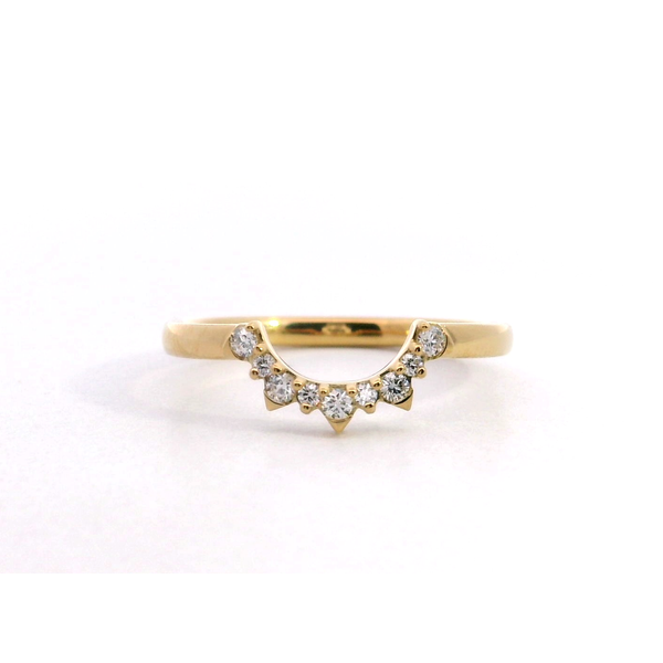 Behati Tiara 18K Yellow Gold Diamond Band Saxons Fine Jewelers Bend, OR