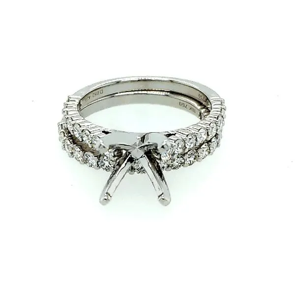 Saxons Diamond Wedding Set Semi-Mount Saxons Fine Jewelers Bend, OR