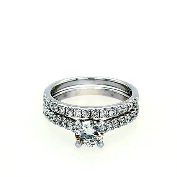 Wedding Set Matching Band Saxons Fine Jewelers Bend, OR