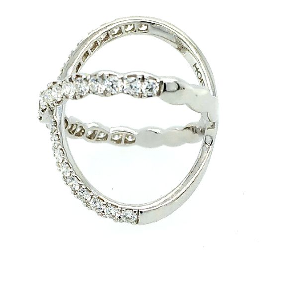 Hearts on Fire Lorelei Diamond Criss Cross Ring Image 2 Saxons Fine Jewelers Bend, OR