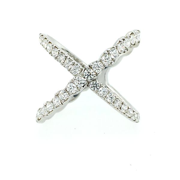 Hearts on Fire Lorelei Diamond Criss Cross Ring Saxons Fine Jewelers Bend, OR