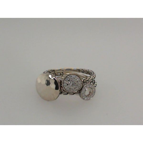 John Hardy Silver Three Ring Stack Image 2 Saxons Fine Jewelers Bend, OR