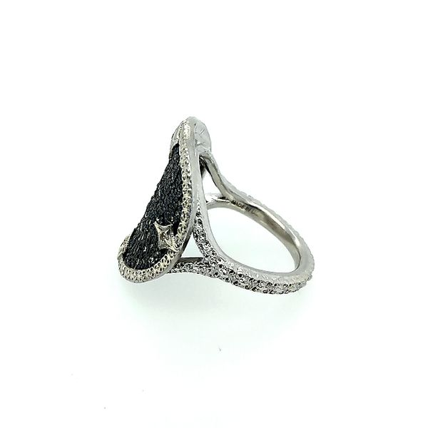 Armenta Silver and Pave Diamond Ring Image 2 Saxons Fine Jewelers Bend, OR