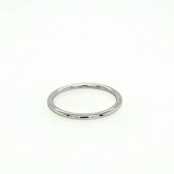 Sterling Silver Stackable Rhodium Polished Band Saxons Fine Jewelers Bend, OR