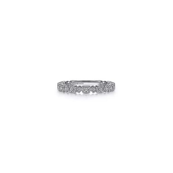 Gabriel & Co. Geometric Diamond Rings Saxons Fine Jewelers Bend, OR