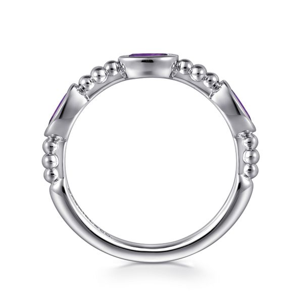 Bujukan Collection Amethsyt and Sterling Silver Ladies Ring - Image 2 Saxons Fine Jewelers Bend, OR