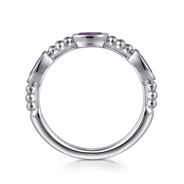 Bujukan Collection Amethsyt and Sterling Silver Ladies Ring - Image 2 Saxons Fine Jewelers Bend, OR