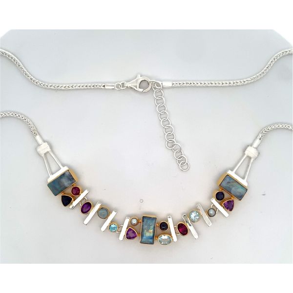 22 Karat Sterling Silver Vermeil Necklace Saxons Fine Jewelers Bend, OR