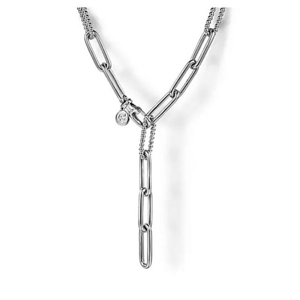Sterling Silver Bujukan Paper Clip Necklace Saxons Fine Jewelers Bend, OR