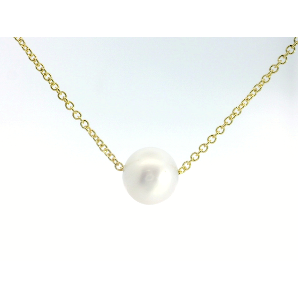 Gold Filled Chain Pearl Necklace Saxons Fine Jewelers Bend, OR