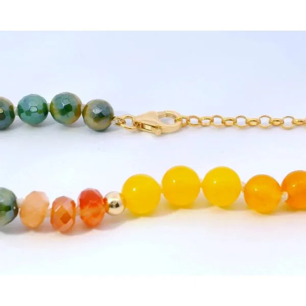 Sandcastle Beach Candy Beaded Necklace
