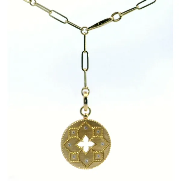 Roberto Coin Gold Diamond Venetian Princess Necklace Saxons Fine Jewelers Bend, OR