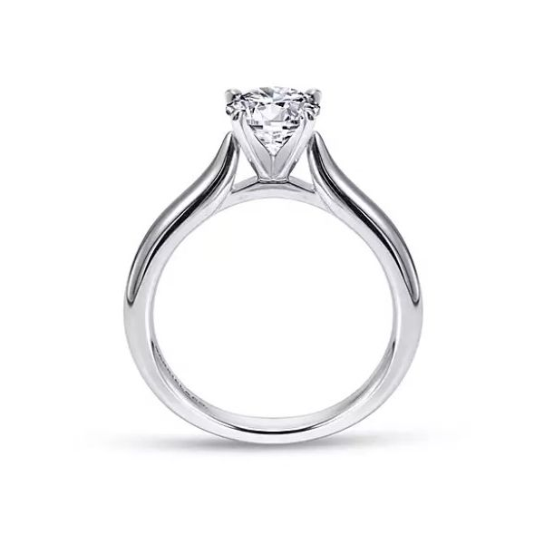 4 Prong Solitaire Semi-Mount Image 2 Saxons Fine Jewelers Bend, OR