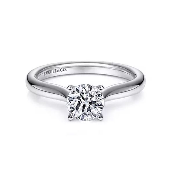 4 Prong Solitaire Semi-Mount Saxons Fine Jewelers Bend, OR