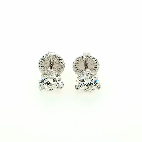 White Gold Diamond Studs Saxons Fine Jewelers Bend, OR