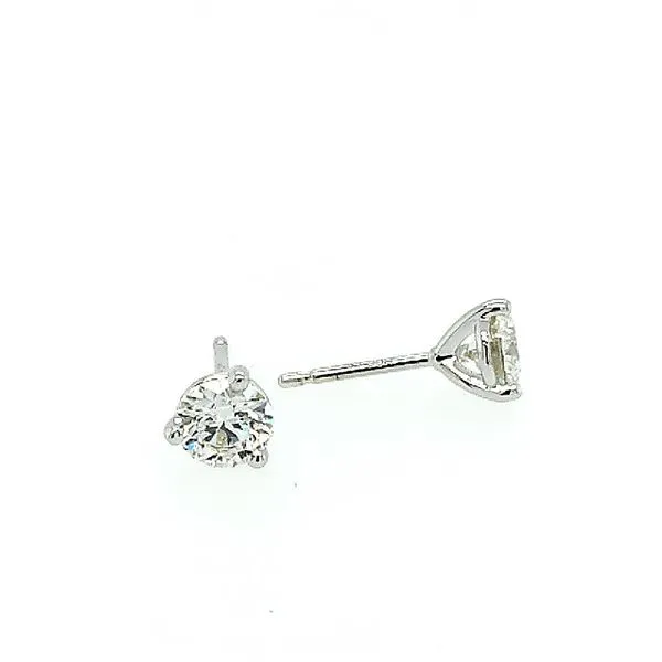 Hearts on Fire. 18 Karat White Gold Diamond Studs Saxons Fine Jewelers Bend, OR