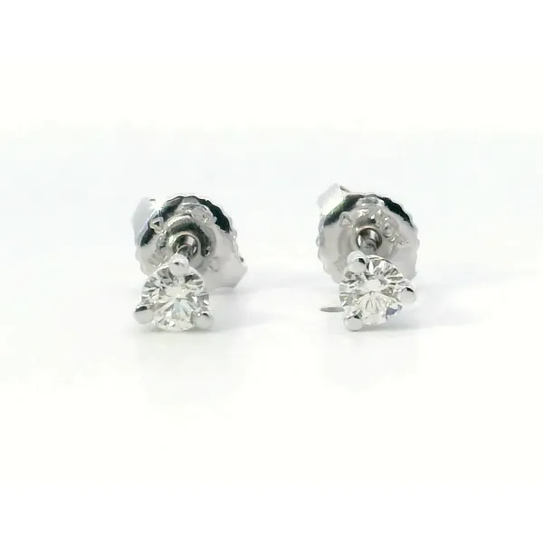 Hearts on Fire. 18 Karat White Gold Diamond Earrings Saxons Fine Jewelers Bend, OR