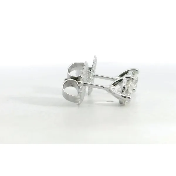 Hearts on Fire. 18 Karat White Gold Diamond Studs Image 2 Saxons Fine Jewelers Bend, OR