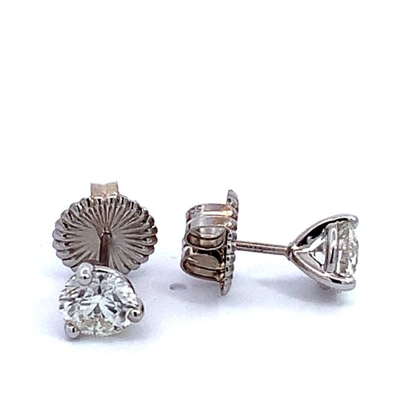 Hearts on Fire. 18 Karat White Gold Diamond Studs Image 2 Saxons Fine Jewelers Bend, OR
