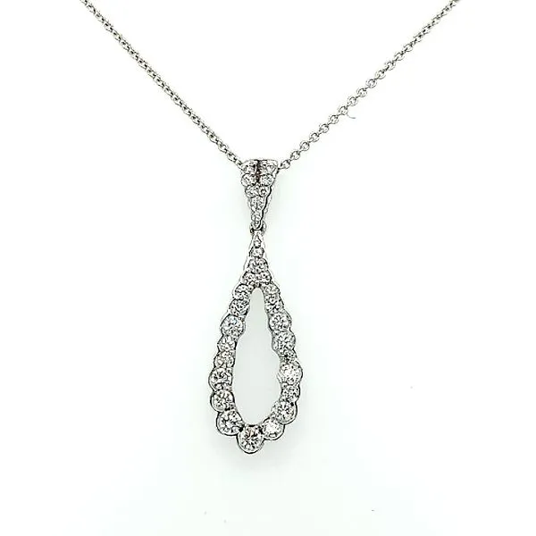 Scallop Diamond Pendant Saxons Fine Jewelers Bend, OR