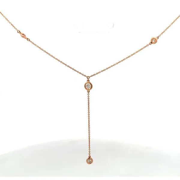 14 Karat Rose Gold Diamond 
