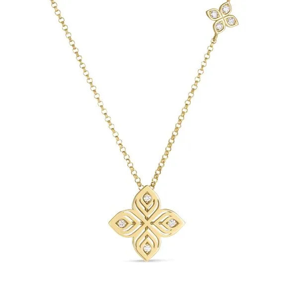 Princess Flower Arabesque Necklace Saxons Fine Jewelers Bend, OR
