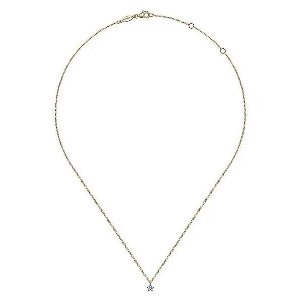 Gabriel & Co. 14 Karat White Gold/Yellow Gold Diamond Sta...