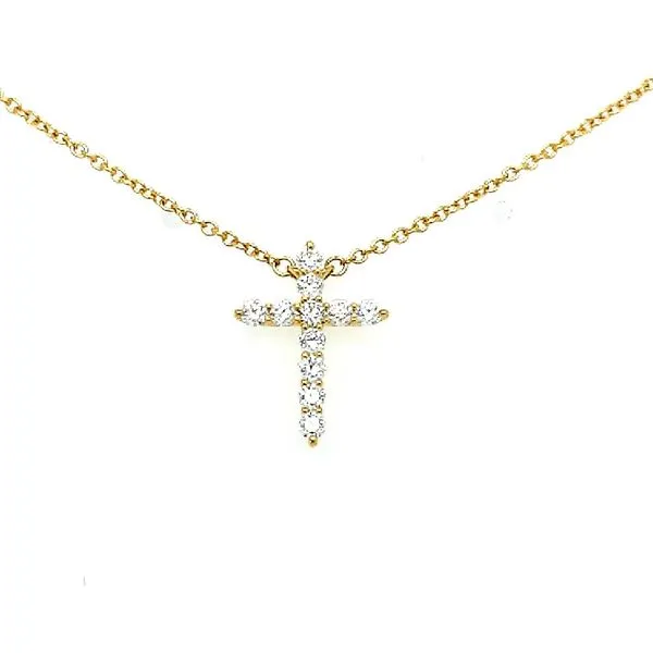 Hearts on Fire. Diamond Cross Pendant Saxons Fine Jewelers Bend, OR
