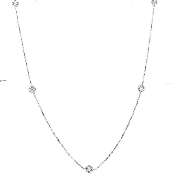 Roberto Coin 18 Karat White Gold Diamond Saxons Fine Jewelers Bend, OR