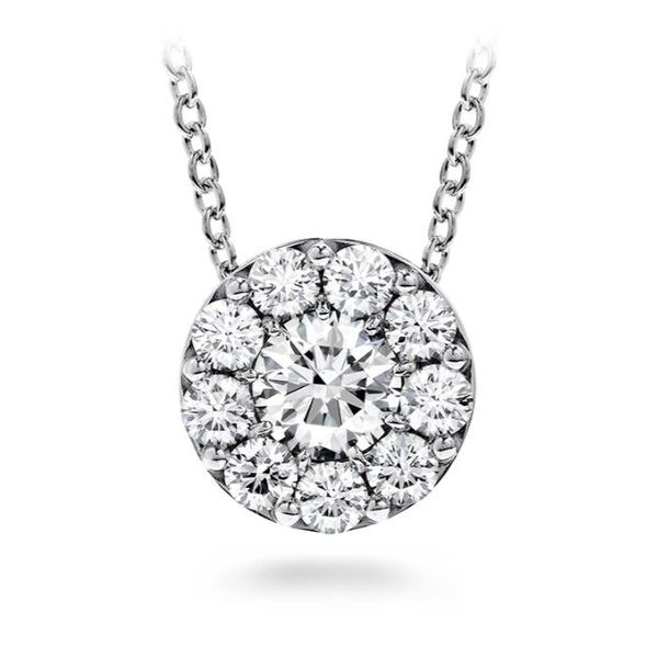 Hearts on Fire. Round Diamond Fulfillment Pendant Saxons Fine Jewelers Bend, OR