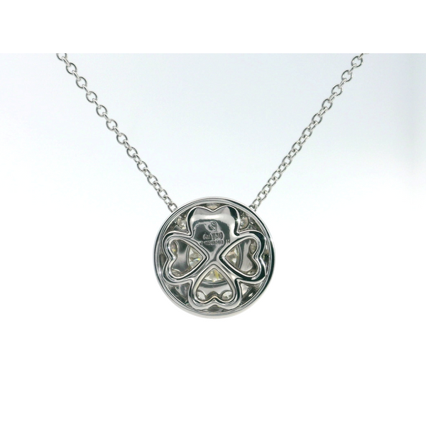Hearts on Fire. 18 Karat White Gold Fulfillment Diamond Pendant Image 2 Saxons Fine Jewelers Bend, OR