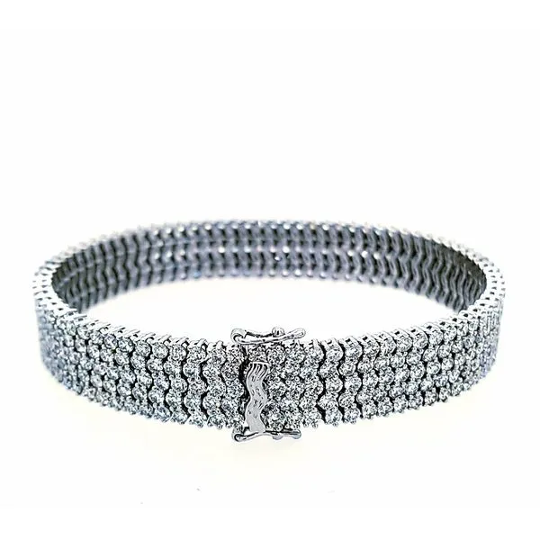 Diamond 5 Row Bracelet Saxons Fine Jewelers Bend, OR