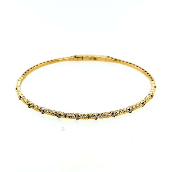 Flexible Diamond Bangle Bracelet Saxons Fine Jewelers Bend, OR