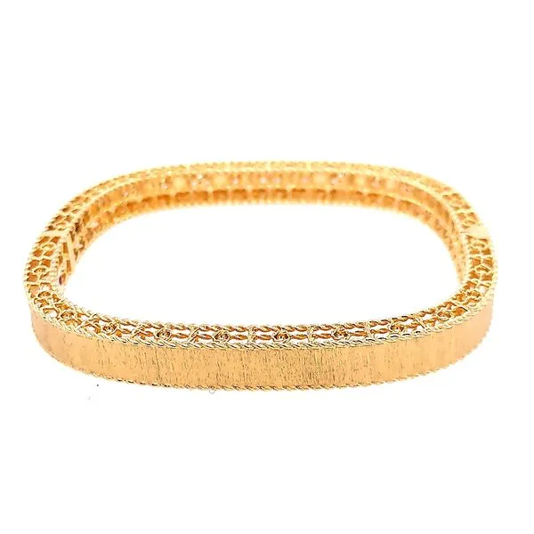 Roberto Coin Diamond Bangle Bracelet Image 2 Saxons Fine Jewelers Bend, OR