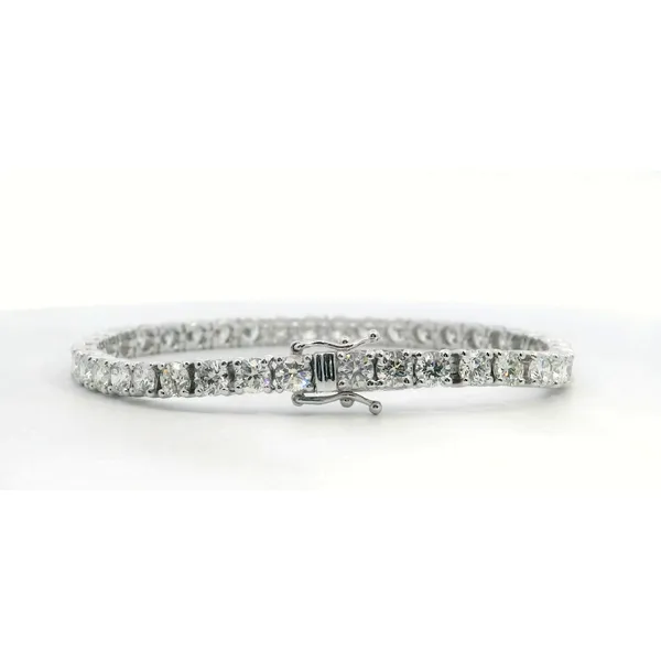 14K White Gold Diamond Tennis Bracelet Saxons Fine Jewelers Bend, OR