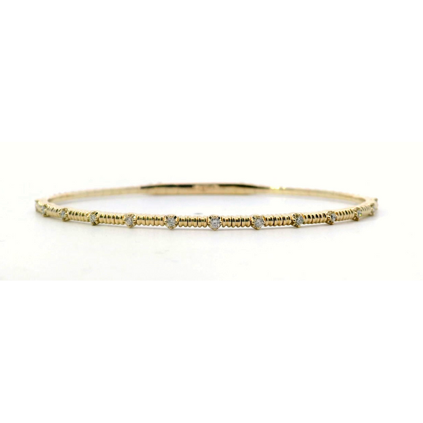 Flexible Diamond Bangle Bracelet Saxons Fine Jewelers Bend, OR