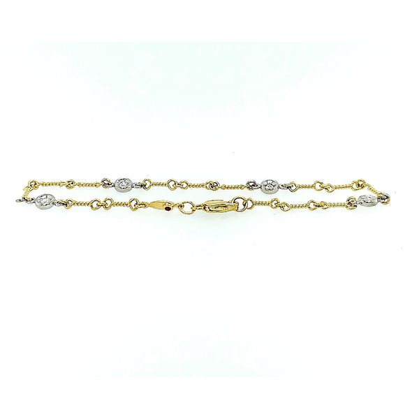 Roberto Coin. 4 Station Diamond Link Bracelet Saxons Fine Jewelers Bend, OR