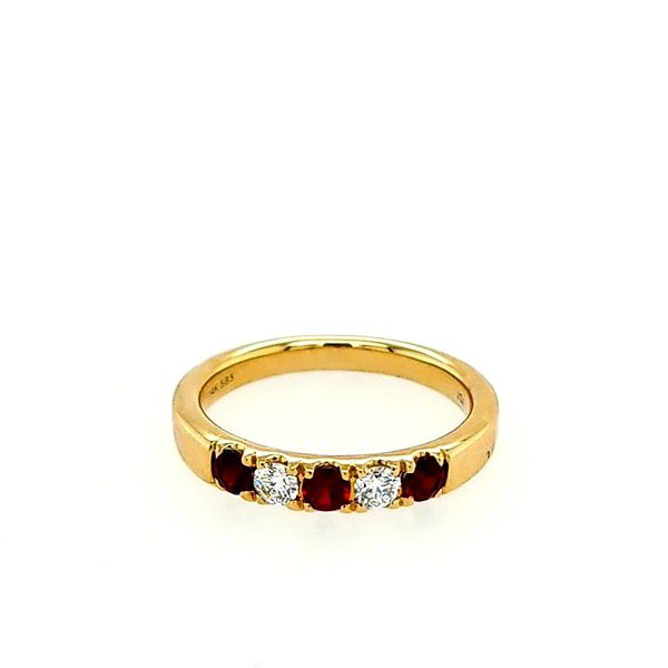 5 Stone Ruby Band Saxons Fine Jewelers Bend, OR